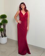 Sequin Embellished Party Dress