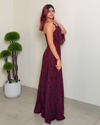 One Shoulder Party Gown