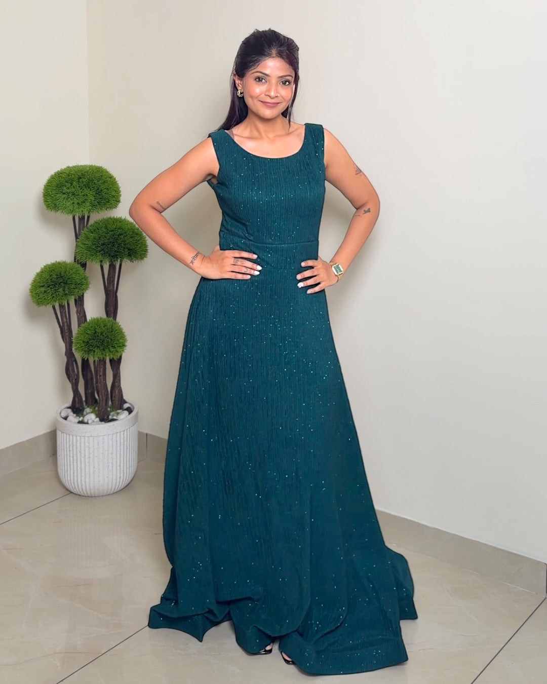 Shimmer Party Ballgown