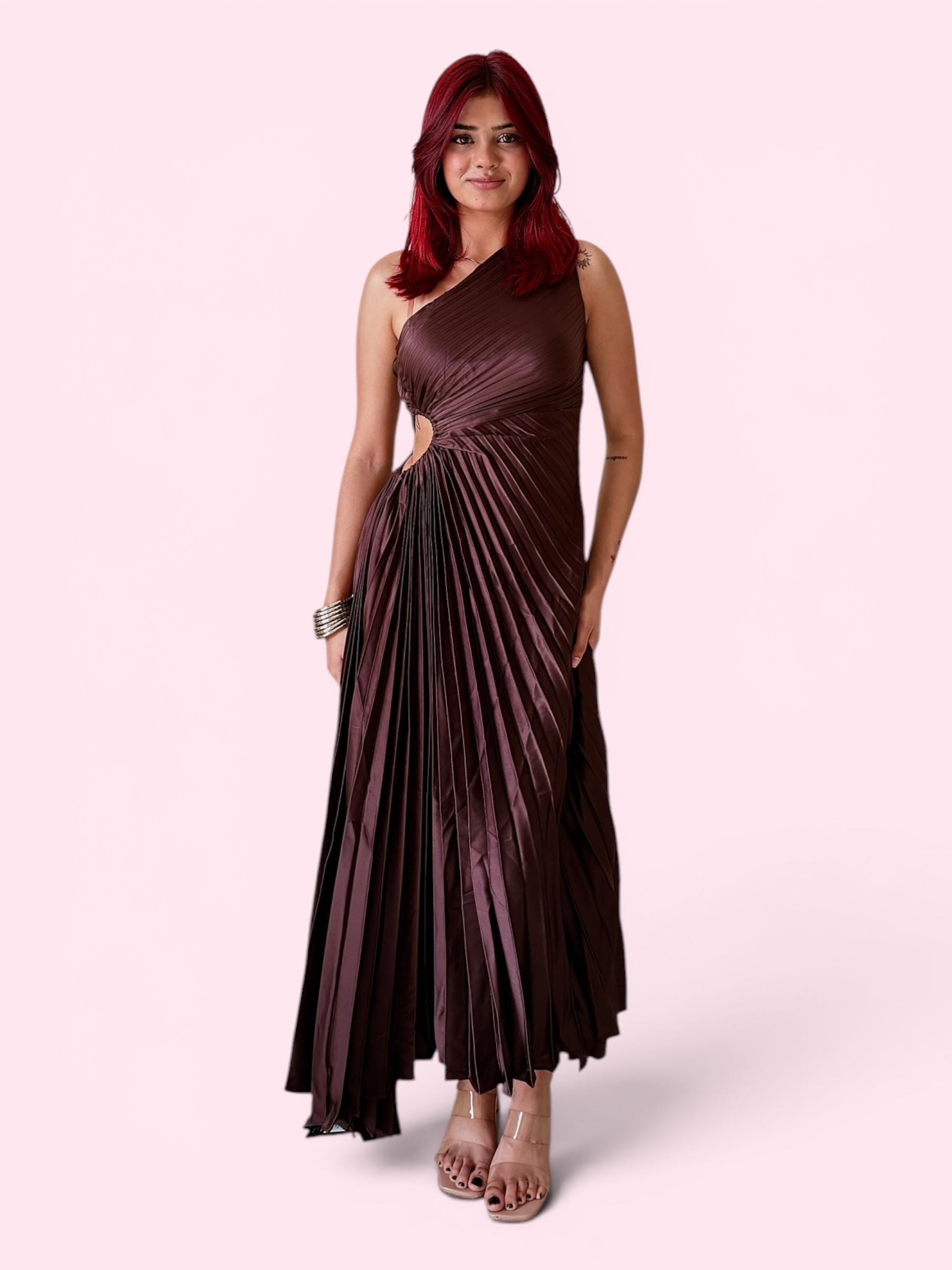 One Shoulder Party Dress