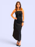 Denim Tube Dress