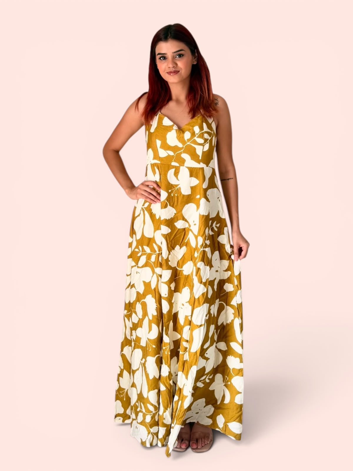 Halter Neck Maxi Dress