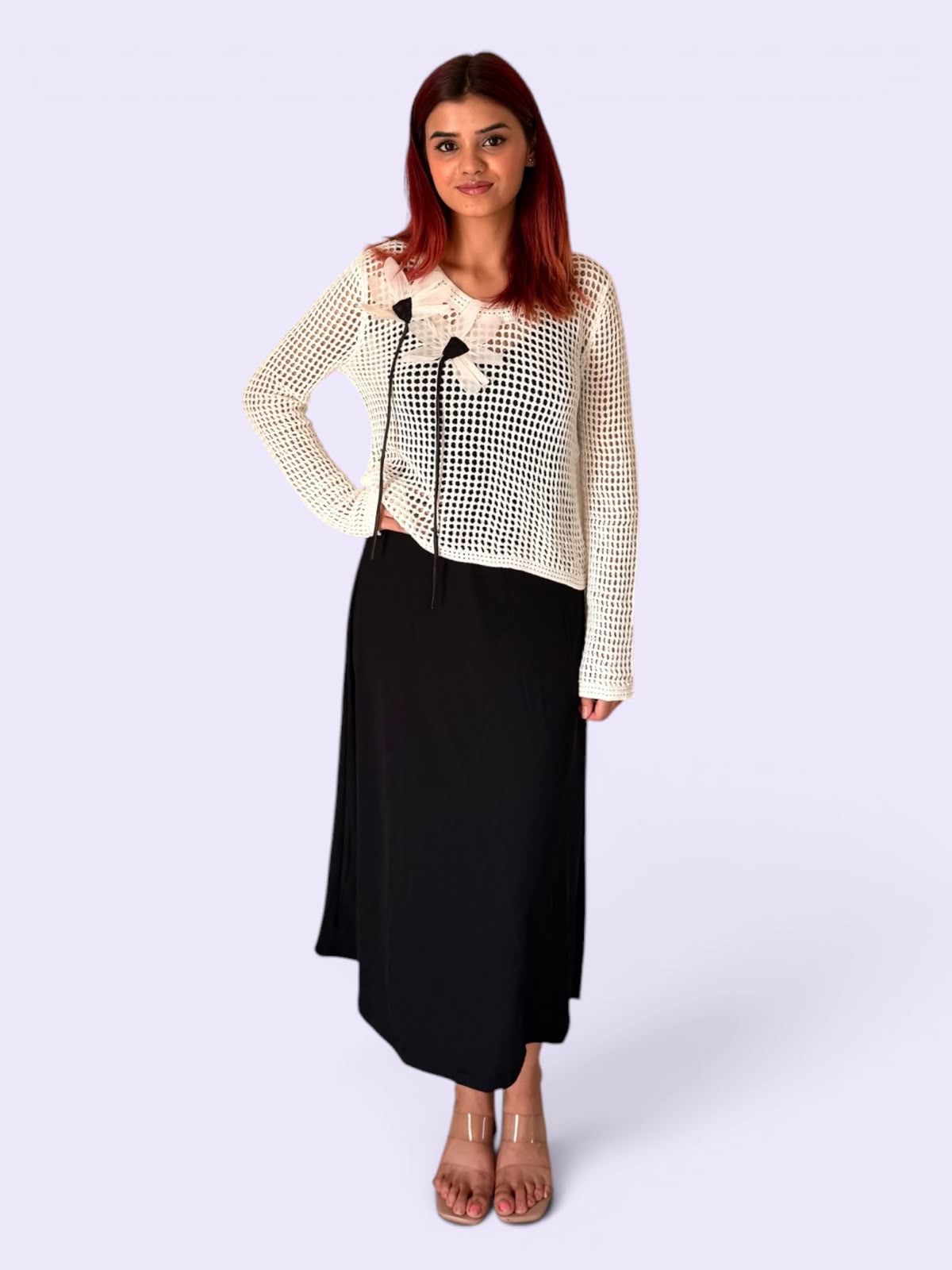 Crochet Midi Dress