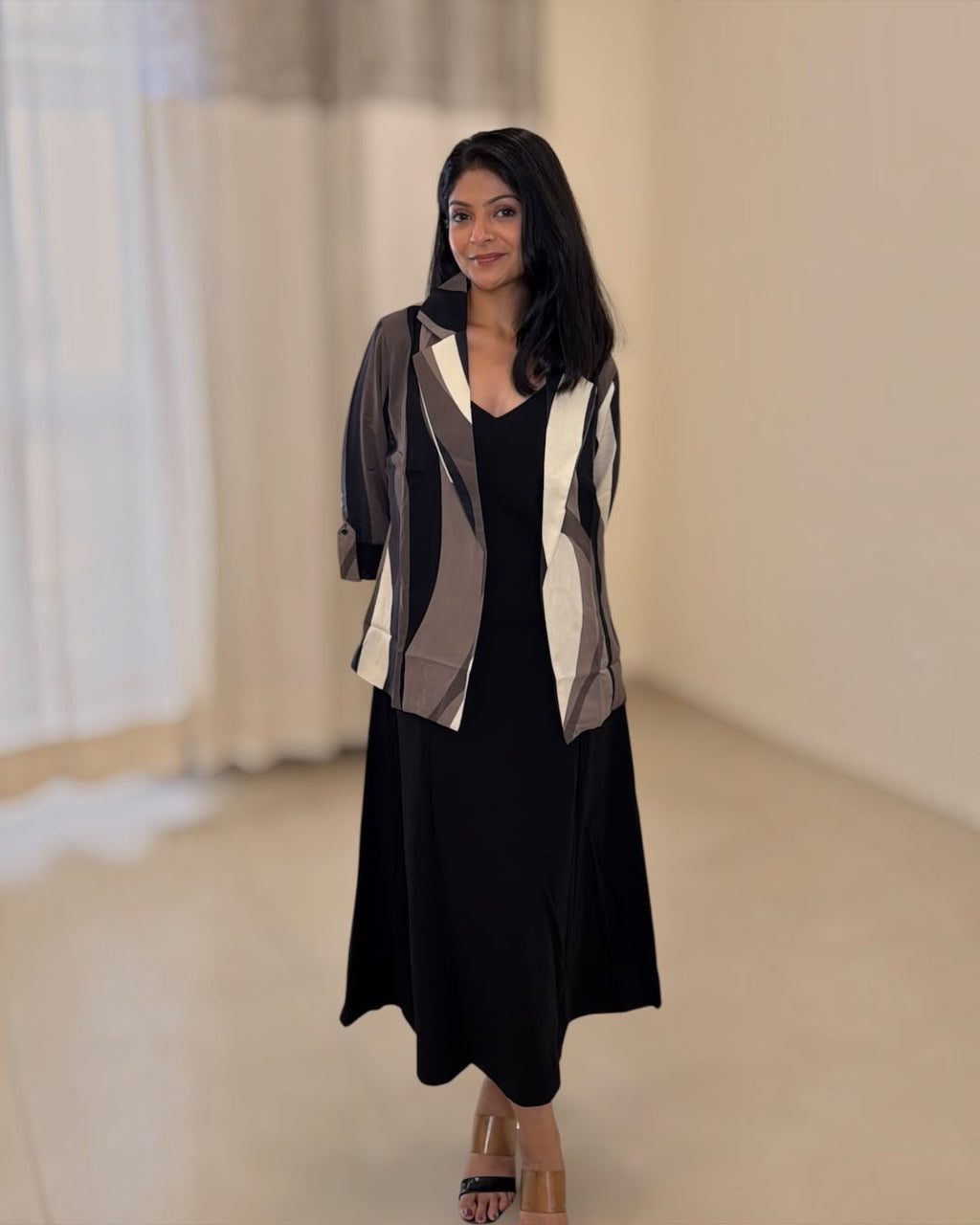 Stretchable Blazer Dress