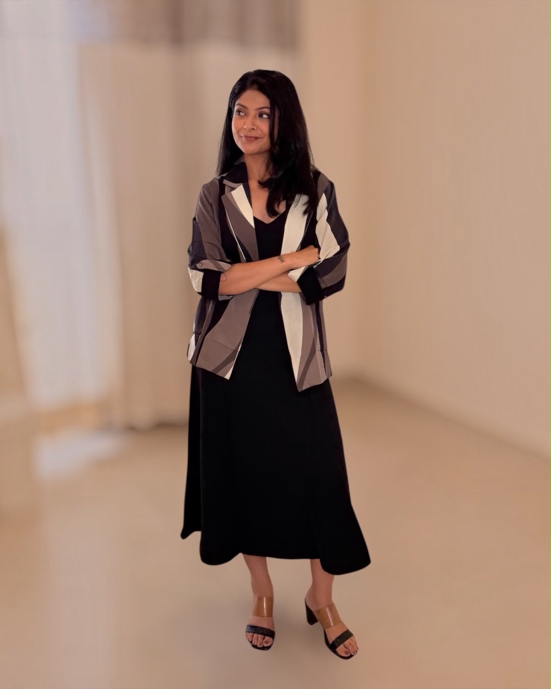 Stretchable Blazer Dress