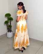 Square Neck Maxi Dress