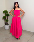 Vibrant Strap Maxi Dress