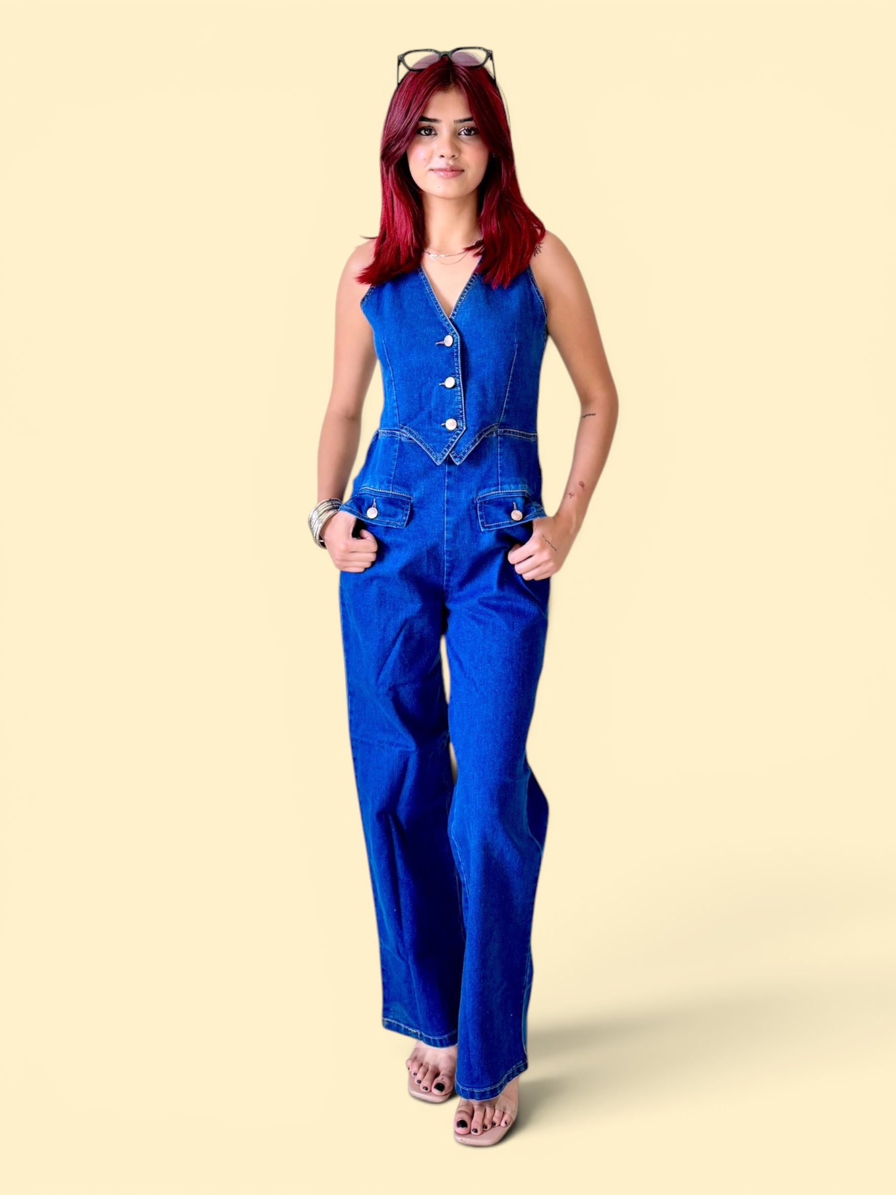Denim Jumpsuit