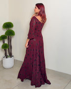 One Shoulder Party Gown