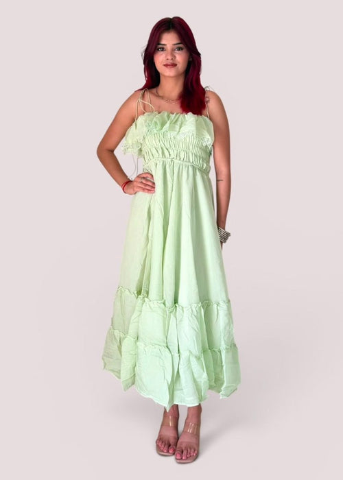 Cotton Strap Dress