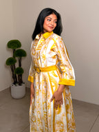 Elegant Belted Premium Dress