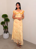 Floral Frill Dress