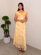 Floral Frill Dress
