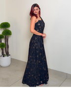 One Shoulder Party Gown