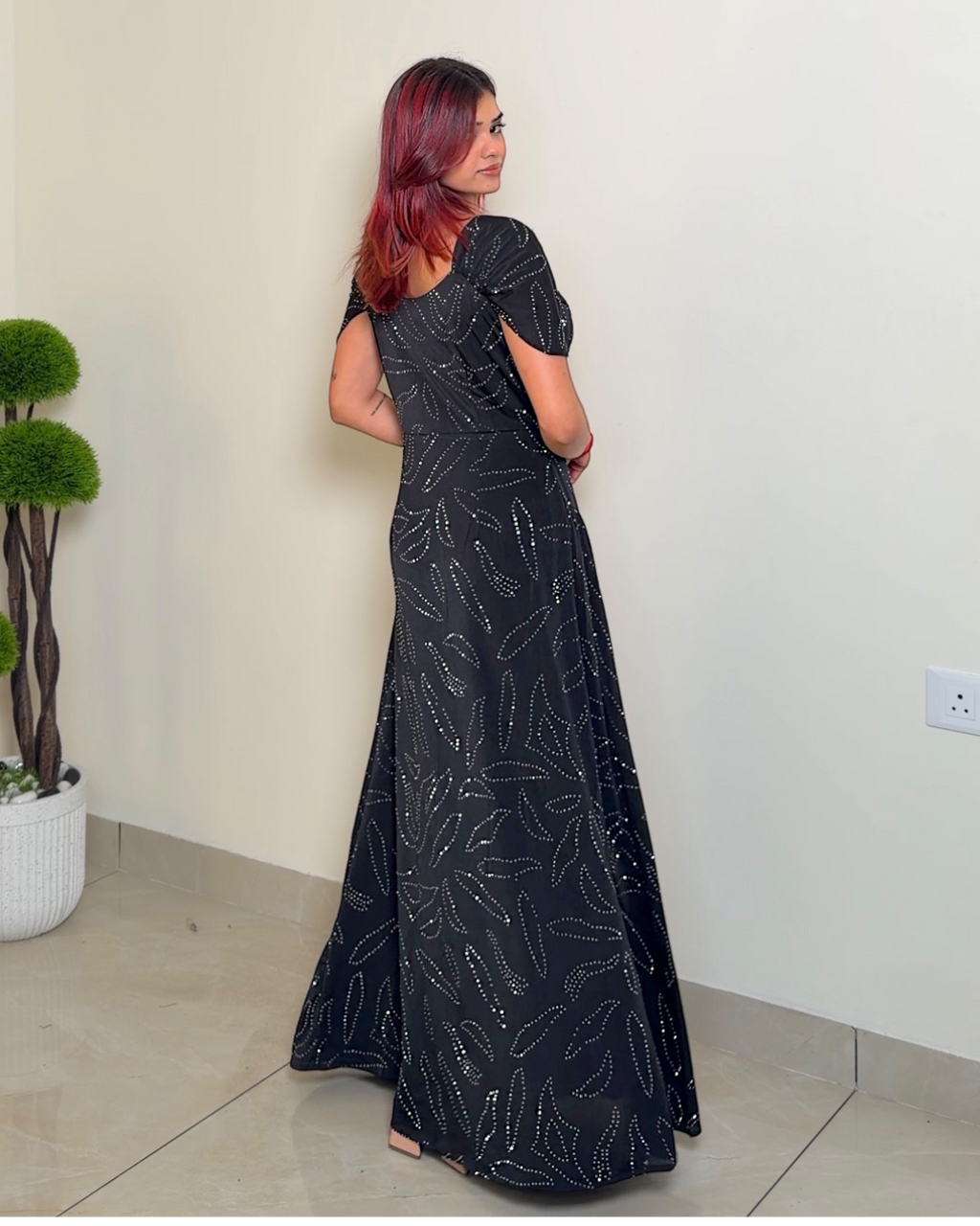Swarovski Embellished Party Gown