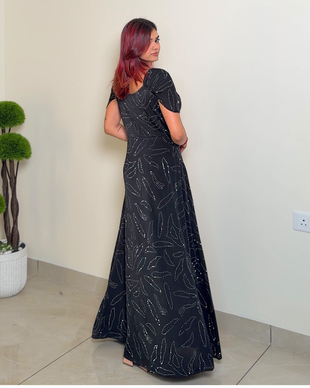 Swarovski Embellished Party Gown