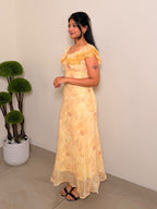 Floral Frill Dress