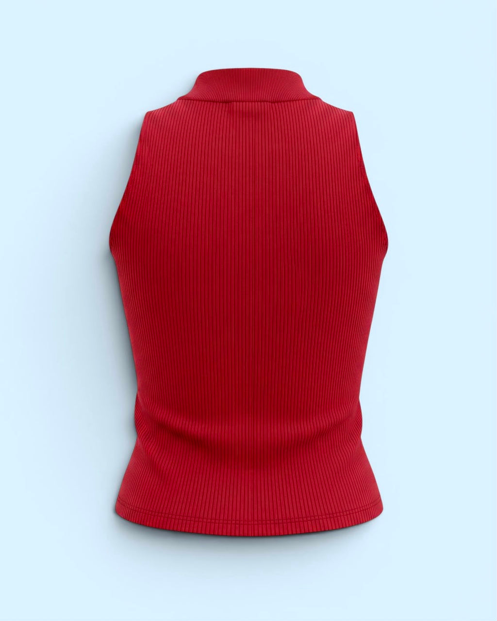 Heart Zip Halter Top