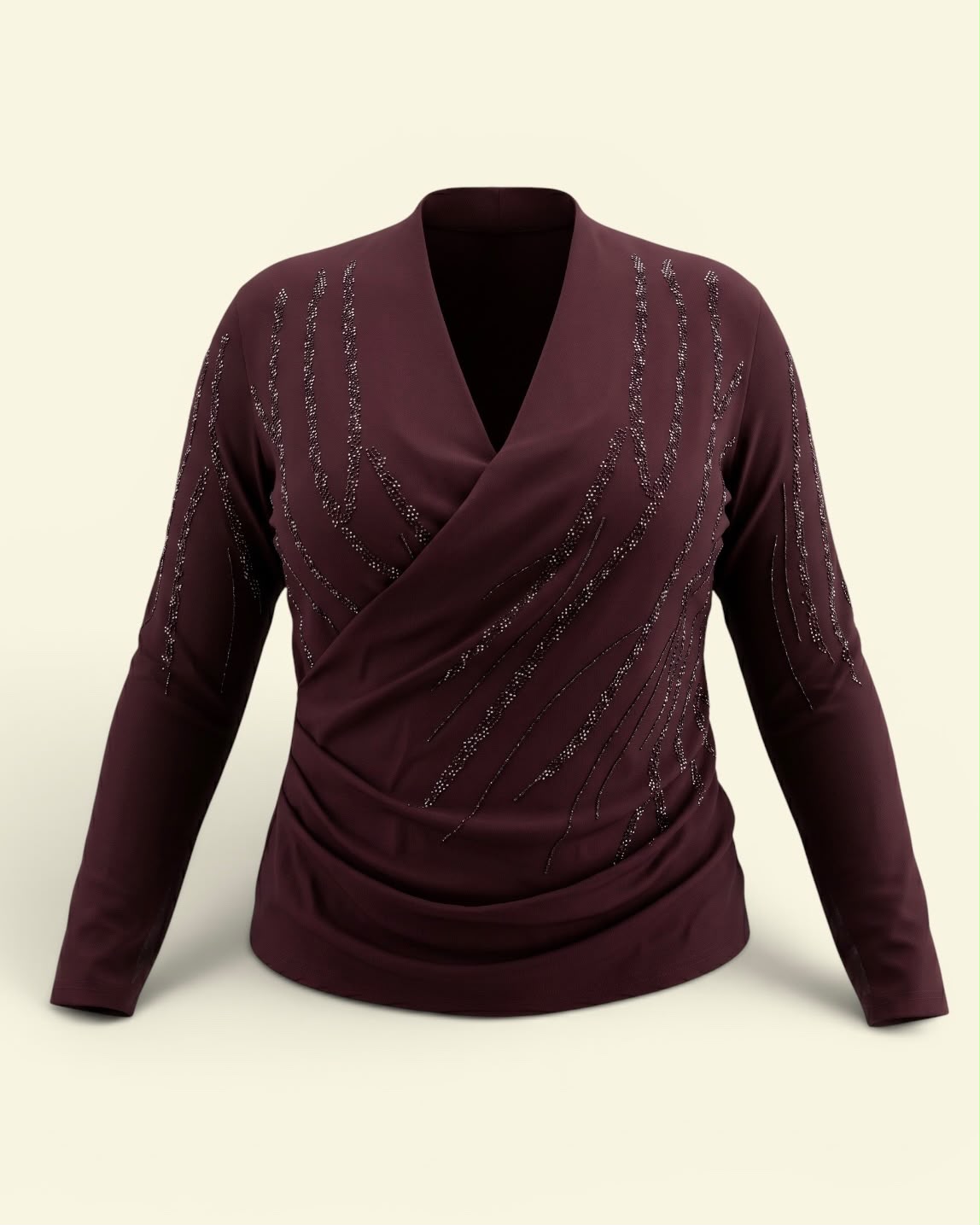 Front Wraped Top