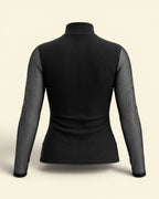 Wraped Power Net Top