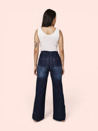 7 Button High Waist Jeans