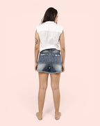 Rugged Denim Shorts